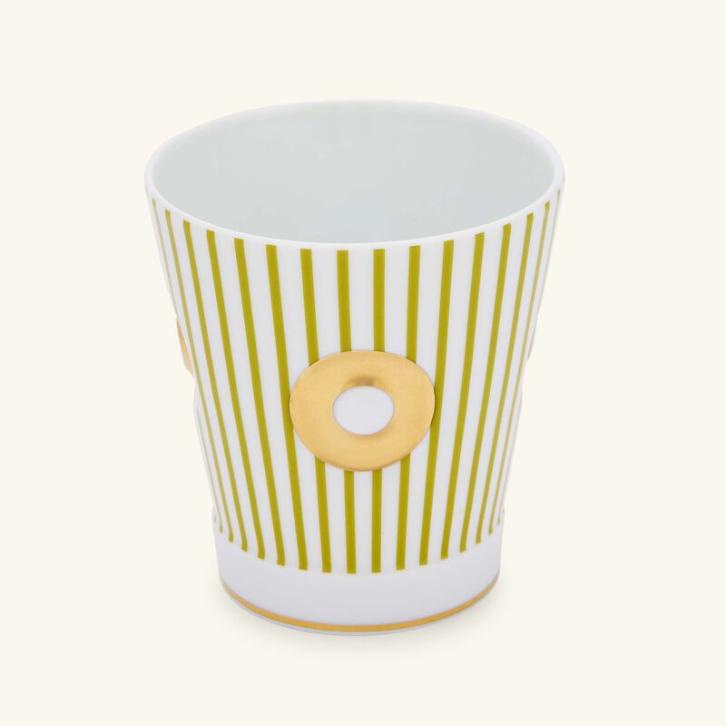 bernardaud delphos eolie drinking glass green