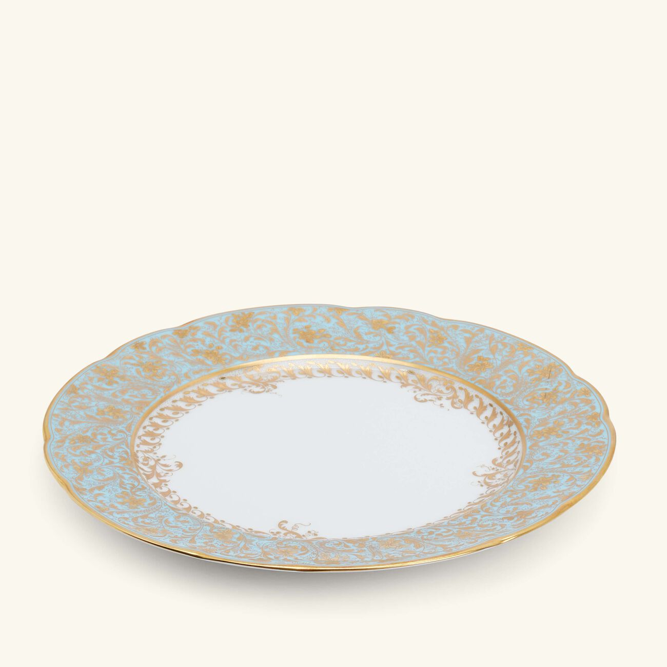 Eden Turquoise Dinner Plate Round Blue 26cm bernardaud eden turquoise dinner plate round blue 26cm
