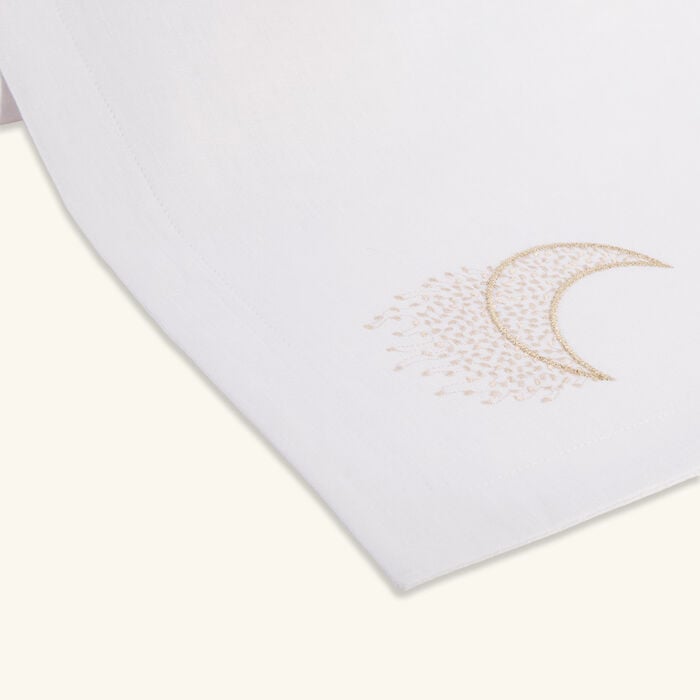 catherine denoual fairy moon placemat white