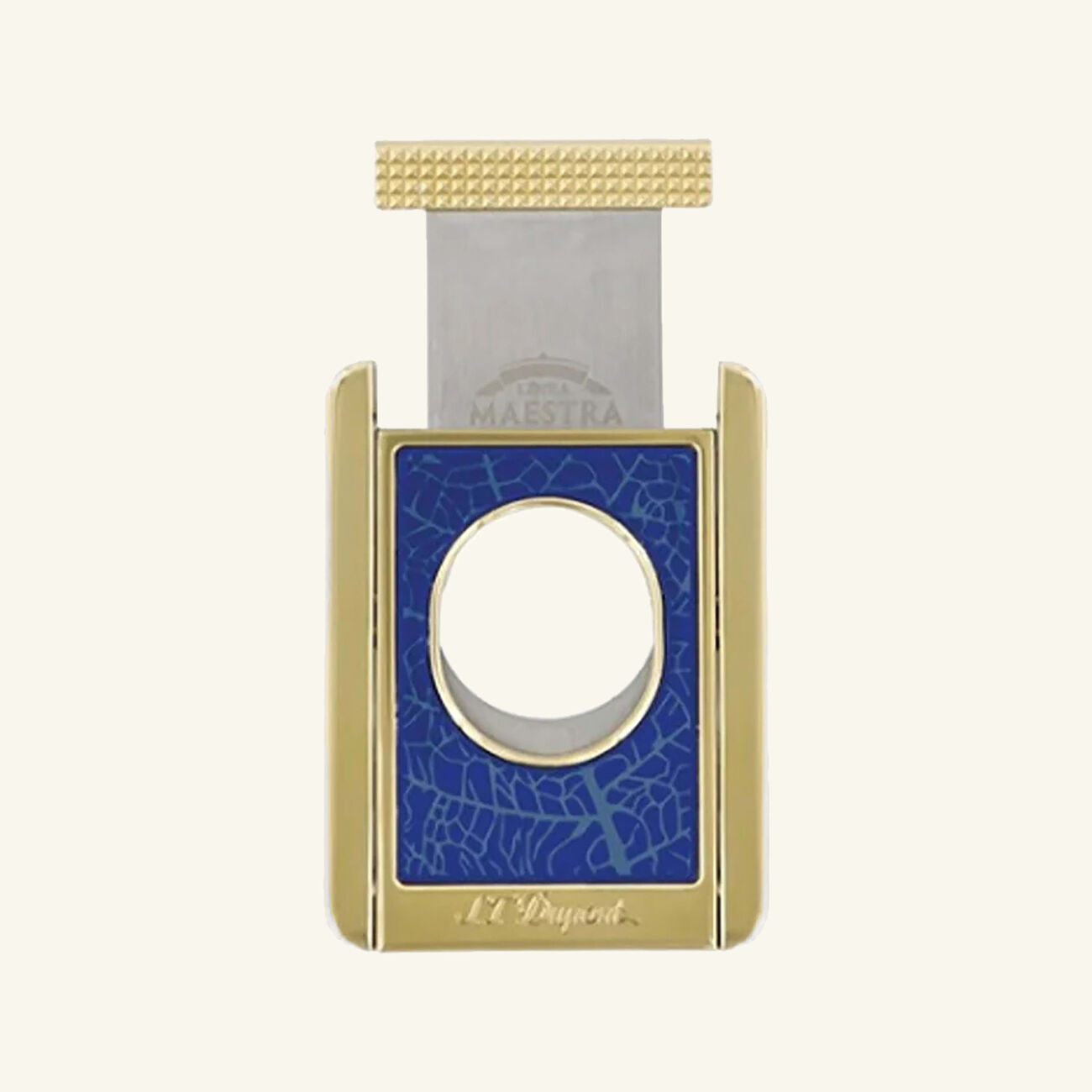 Partagas Cigar Cutter Blue st dupont partagas cigar cutter blue