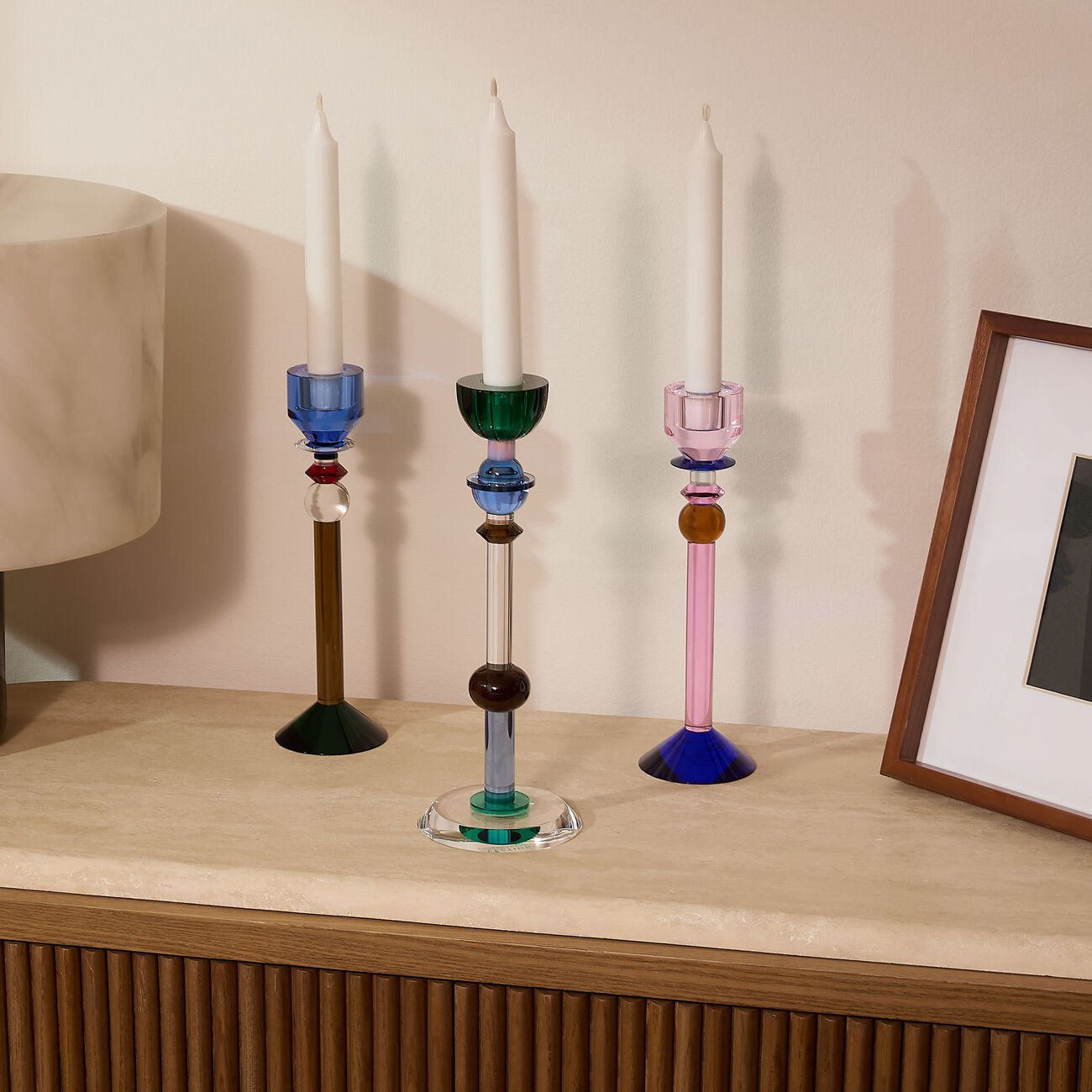 Valentin Candle Holder Multicolored reflections copenhagen valentin candle holder multicolored