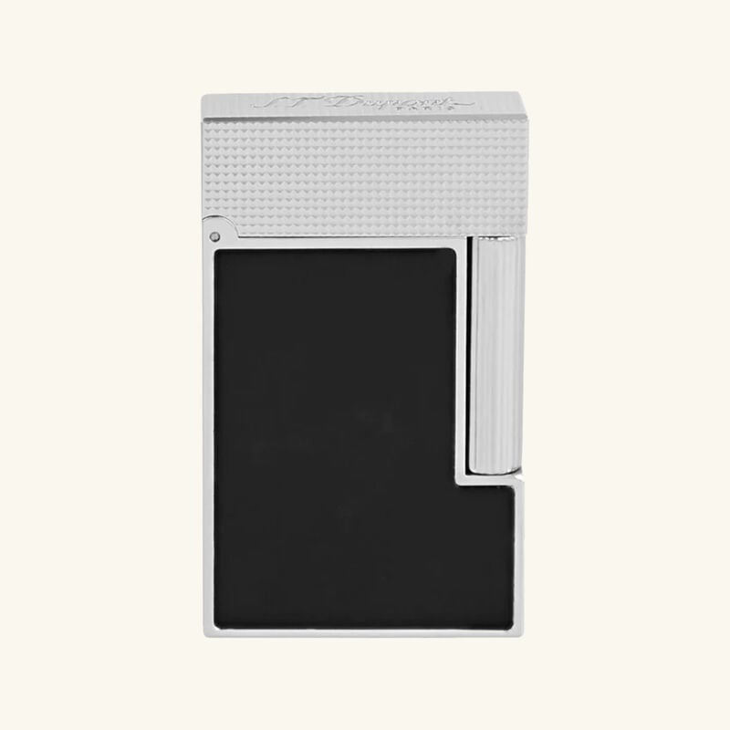 Ligne 2 Micro Diamond Lighter Black st dupont ligne 2 micro diamond lighter black
