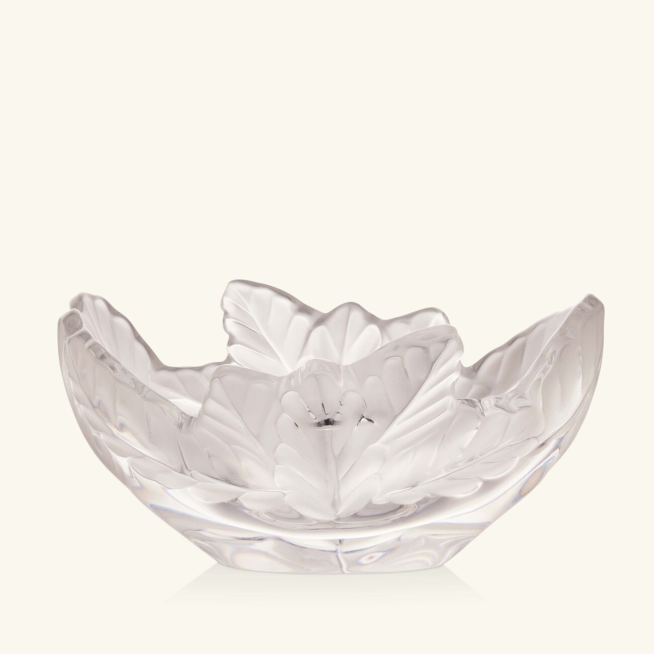 lalique compiegne bowl crystal clear