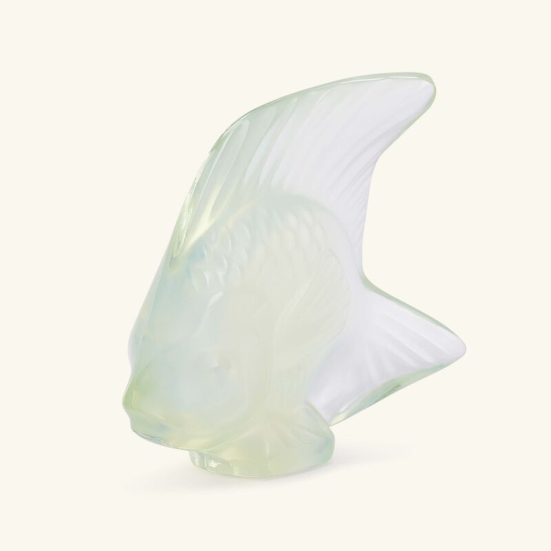 Fish Figurine Mini Opalescent lalique fish figurine mini opalescent