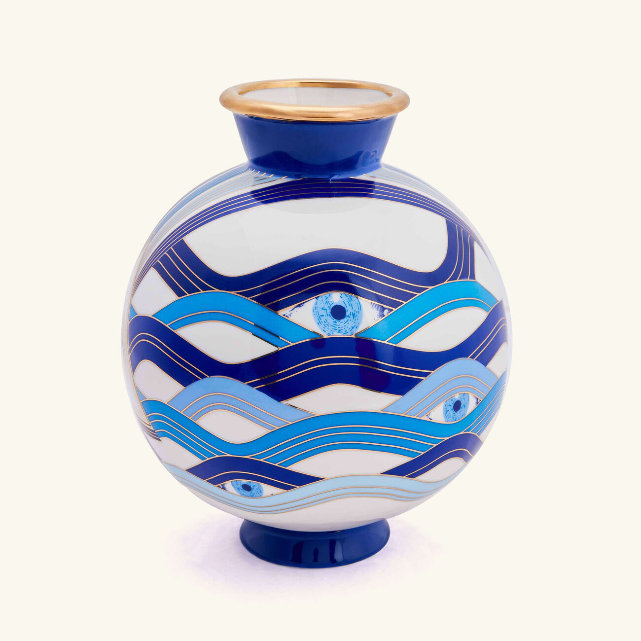 Druggist Eye Vase Blue jonathan adler druggist eye vase blue