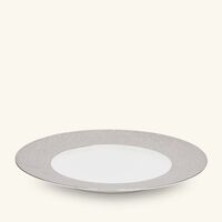 Ecume Serving Plate Round Silver 31cm bernardaud ecume serving plate round silver 31cm