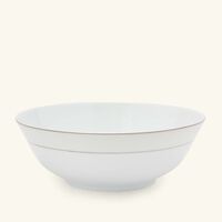 bernardaud dune soup plate round white 19cm