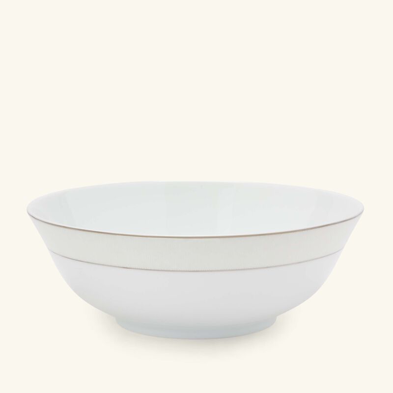 Dune Salad Bowl White 25cm bernardaud dune salad bowl white 25cm