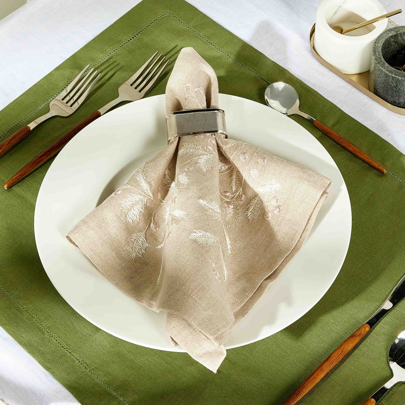 Garden Collection Napkin White catherine denoual garden collection napkin white