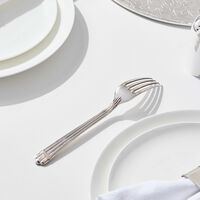 christofle aria dinner fork silver plated