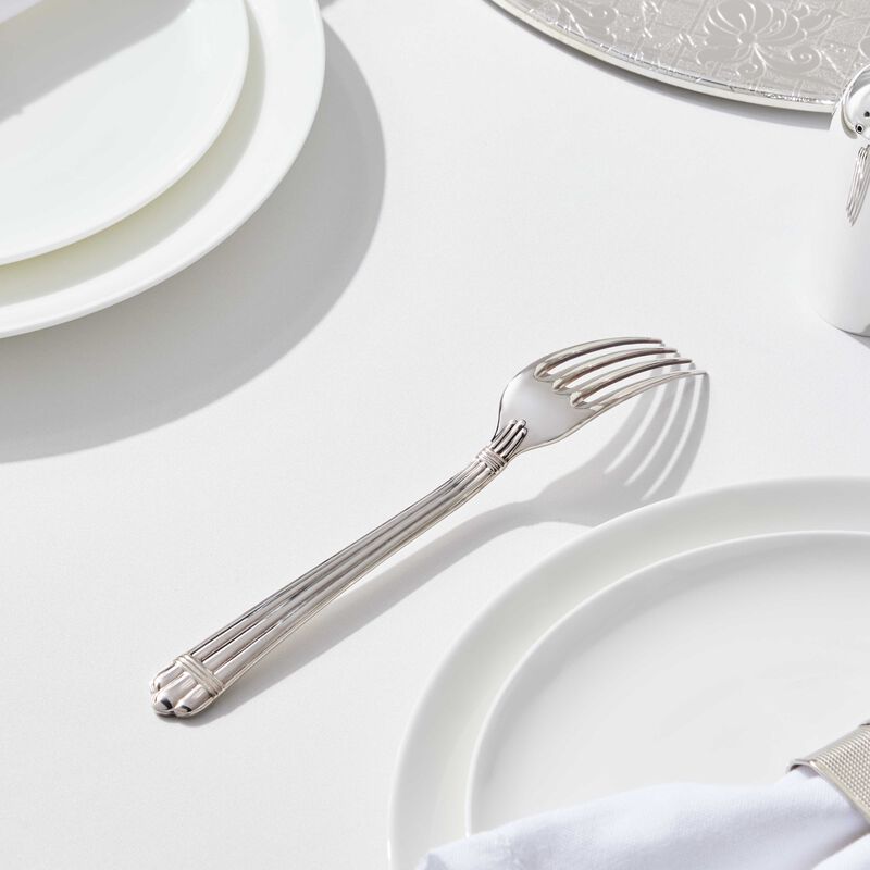 christofle aria dinner fork silver plated