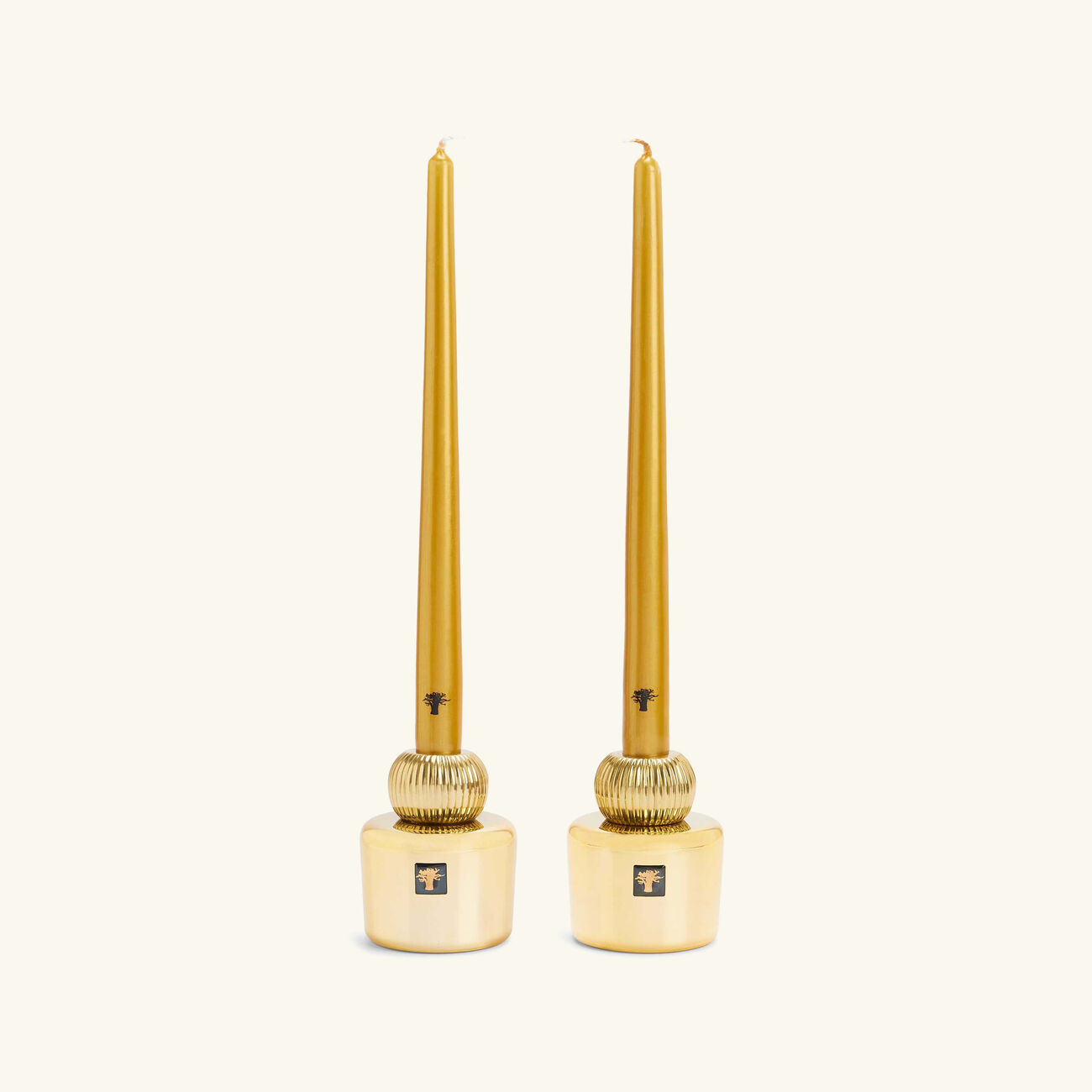 Les Exclusives Aurum Candle Set Of 2 baobab collection les exclusives aurum candle set of 2