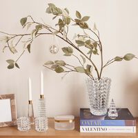 كريستوفل كرة بوكيه جيفر المطلية بالفضة لتزيين شجرة الأعياد 2025