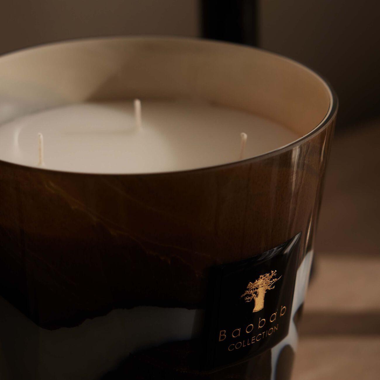 baobab collection stones agate candle max 16