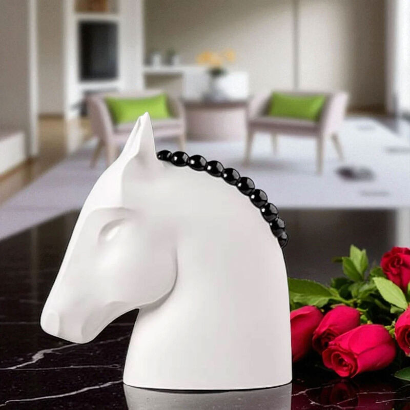 Horse Vase Medium White lladro horse vase medium white