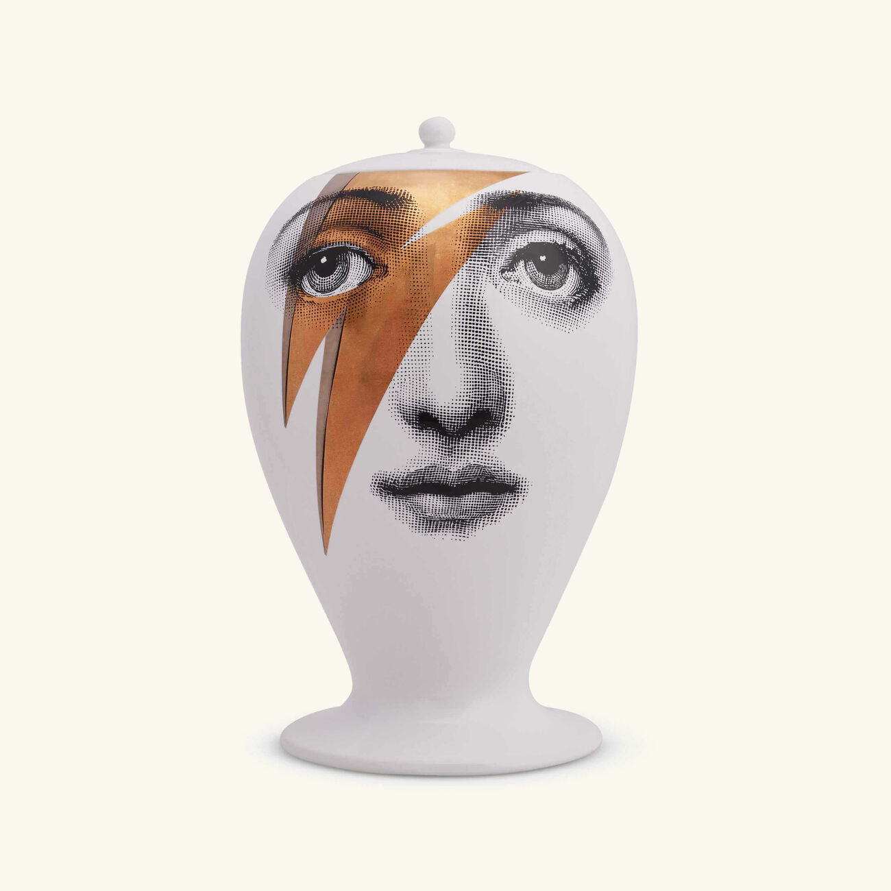 Tema e Variazioni no.375 Vase Medium White fornasetti tema e variazioni no 375 vase medium white