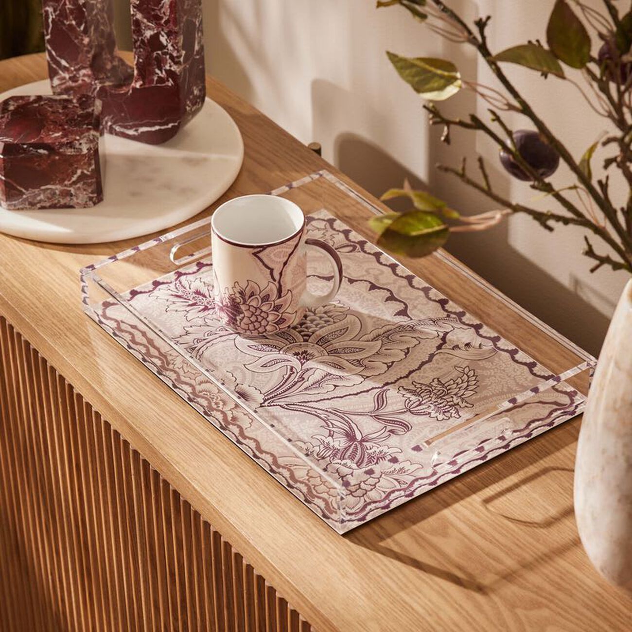 Bloom Tray Rectangular Medium etro bloom tray rectangular medium