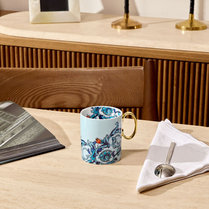 Le Jardin Mug Blue versace le jardin mug blue