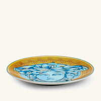 Medusa Amplified Blue Coin Bread & Butter Plate Round Blue 17cm versace medusa amplified blue coin bread butter plate round blue 17cm