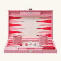 Alligator Backgammon Set Medium vido alligator backgammon set medium