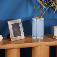 Bleecker Picture Frame Silver Plated 12x17cm ralph lauren home bleecker picture frame silver plated 12x17cm