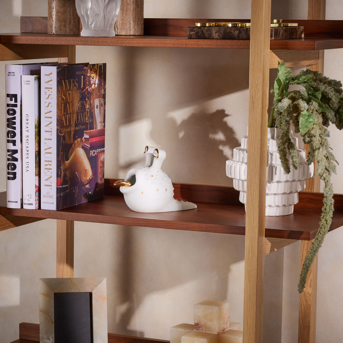 l objet haas ashtray medium white