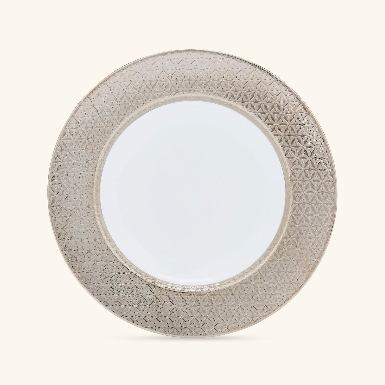 Divine Soup Plate Round Silver 22cm bernardaud divine soup plate round silver 22cm