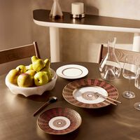 Eventail Dinner Plate Round Gold 21cm bernardaud eventail dinner plate round gold 21cm