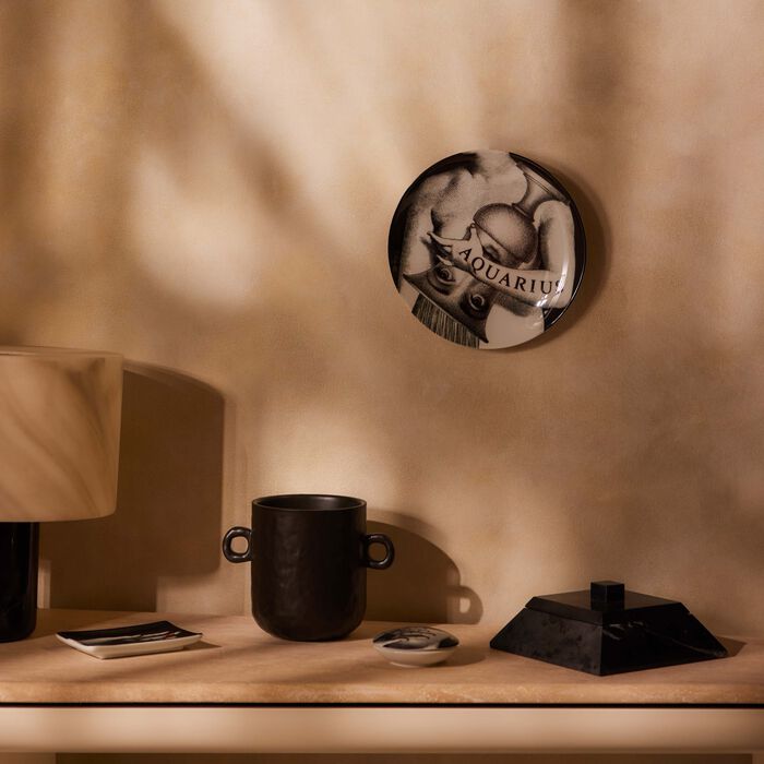 فورناسيتي طبق تزيين الجدار تيما إي فاريازيوني 358 برمز برج الدلو