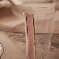 dimlaj nagham tall glass tumbler pink set of 6