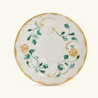 villari taormina tea cup   saucer green