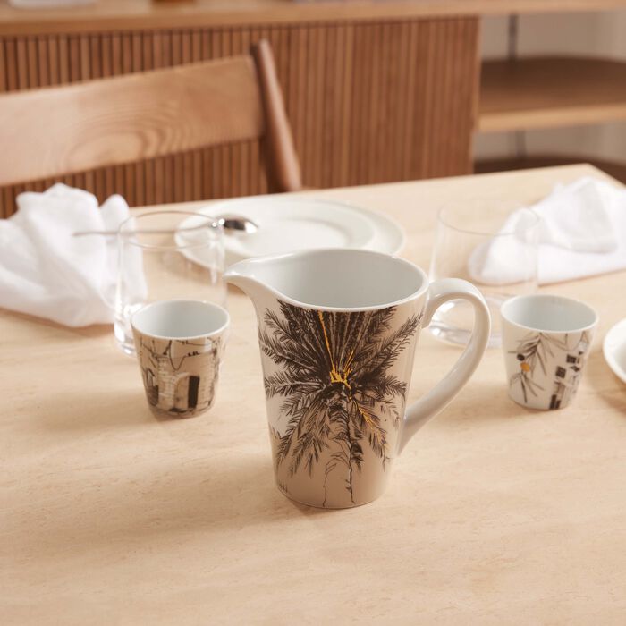 silsal nassem jug   cup set of 4