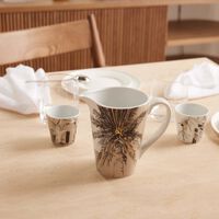 Nassem Jug & Cup Set Of 4 silsal nassem jug cup set of 4
