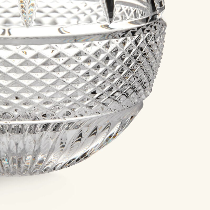 waterford mastercraft irish lace vase small clear