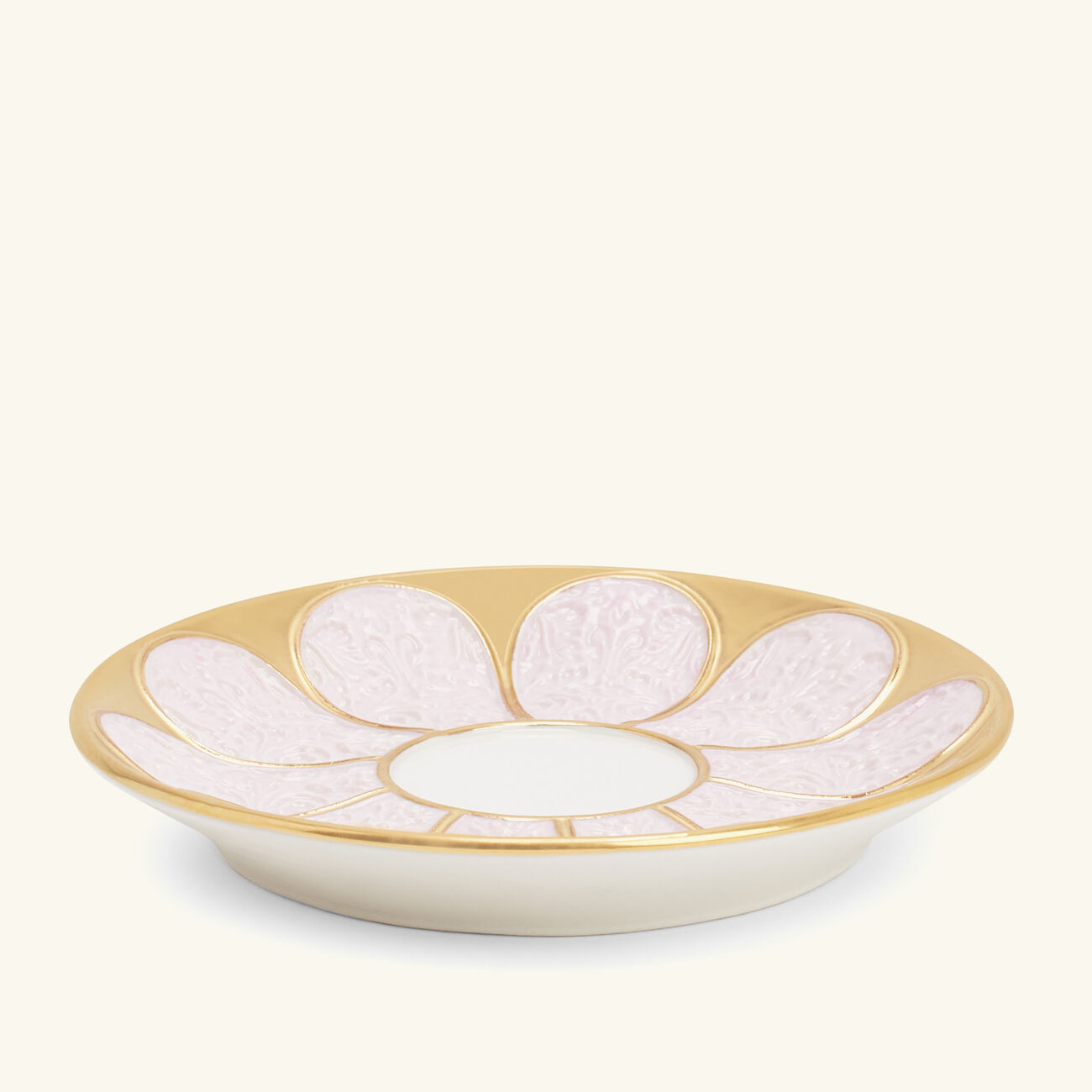 villari amour arabic tea cup   saucer clear