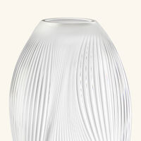 lalique alize vase extra large clear
