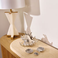 buccellati mures ramosus shell figurine small silver