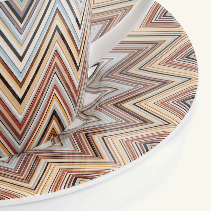 missoni home zig zag jarris tea cup   saucer pattern
