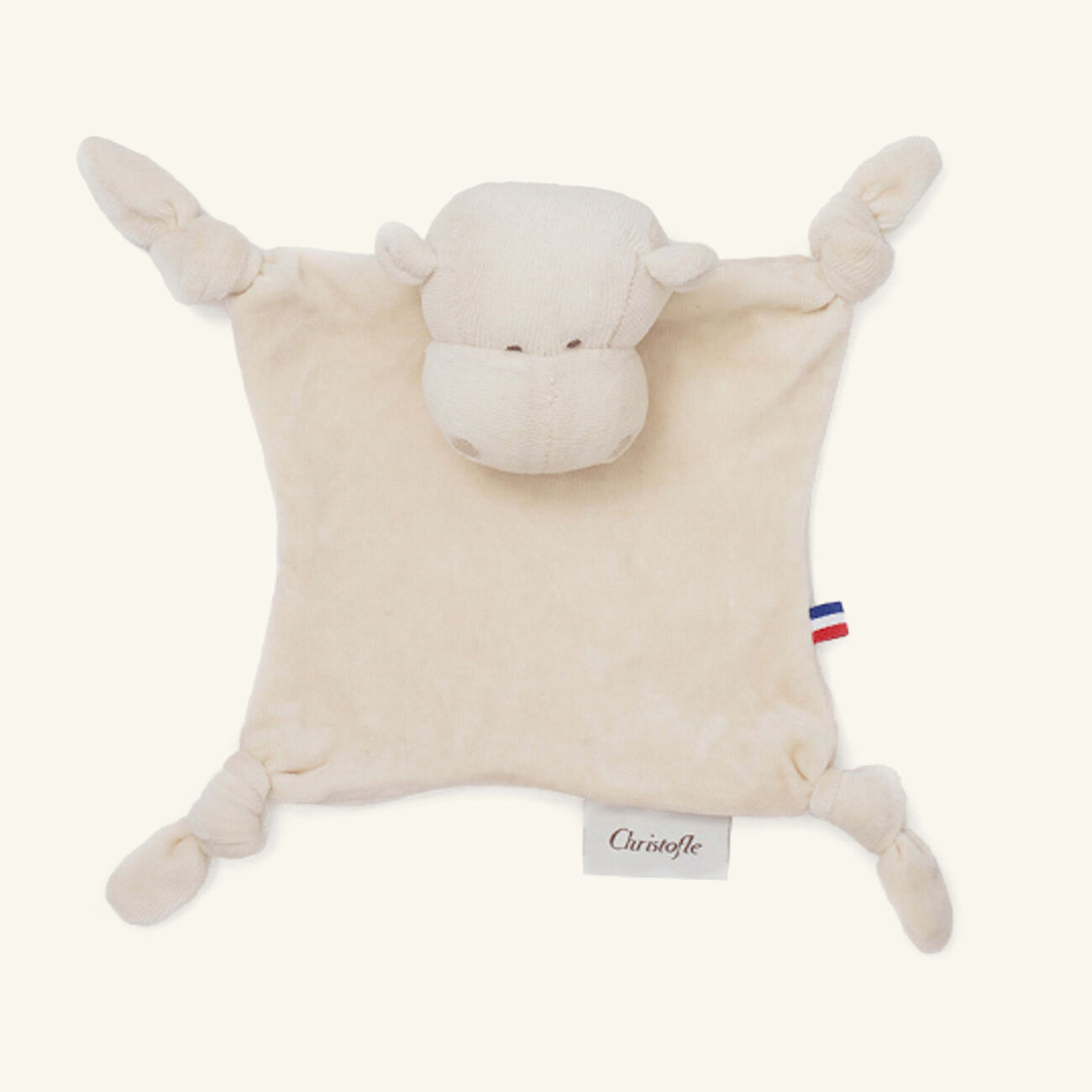 christofle savane cuddly toy white