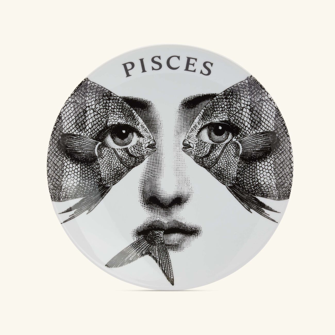 Tema e Variazioni no.359 Pisces Wall Plate fornasetti tema e variazioni no 359 pisces wall plate