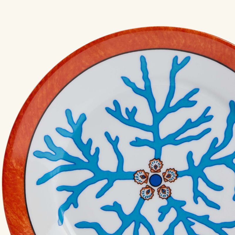 Lagon Dessert Plate Round Blue 21cm pinto paris lagon dessert plate round blue 21cm