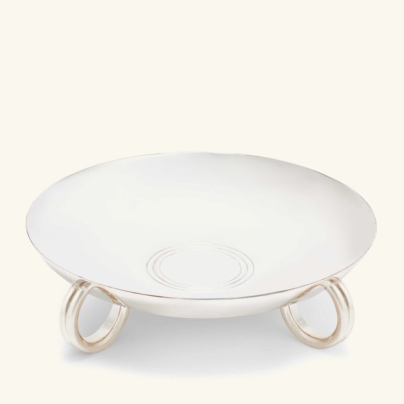 christofle fjerdingstad centerpiece silver plated