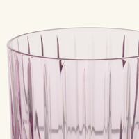 baccarat harmonie drinking glass pink set of 2