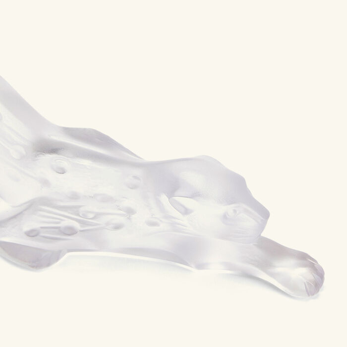 lalique zeila panther sculpture small clear