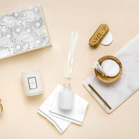 Mokara Scalloped Candle + Diffuser Gift Set - voluspa mokara scalloped candle diffuser gift set