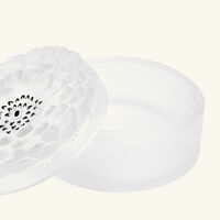 Dahlia No. 2 Box White lalique dahlia no 2 box white
