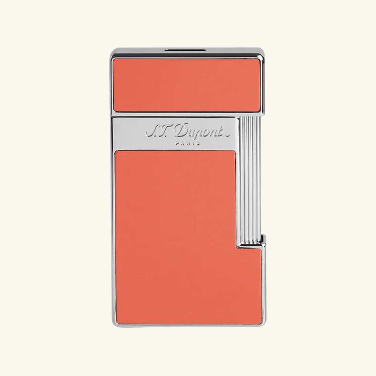st dupont slimmy lighter orange