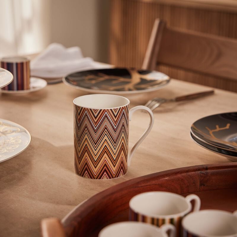 missoni home zig zag jarris mug brown