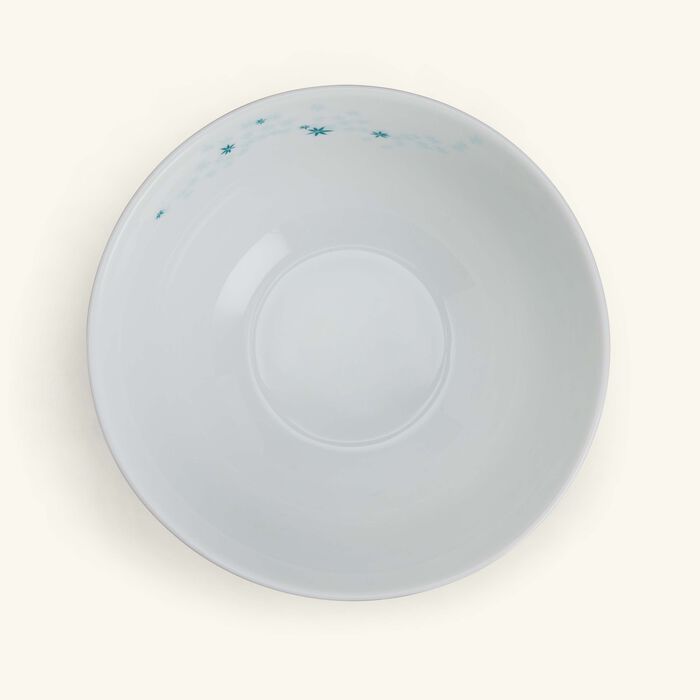 bernardaud feerie michael cailloux noodle bowl blue 17cm