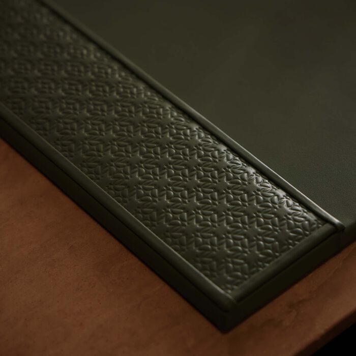 giobagnara elie saab monogram desk blotter agata green